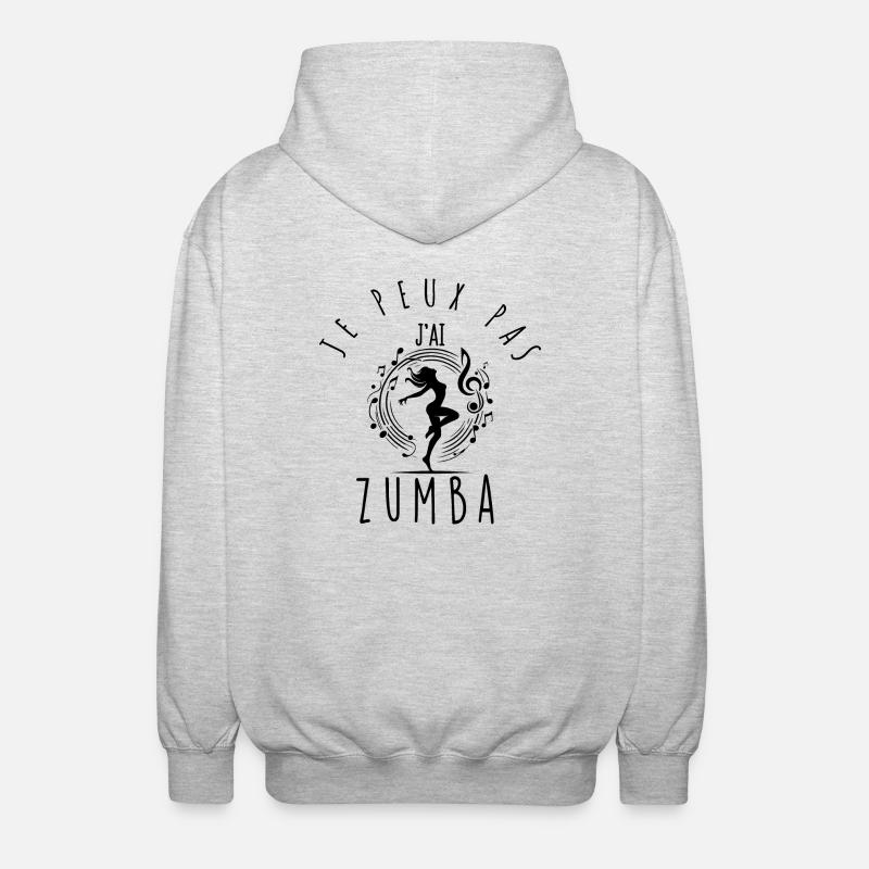 I can't, I danced. - Unisex Hooded Jacket - light heather grey