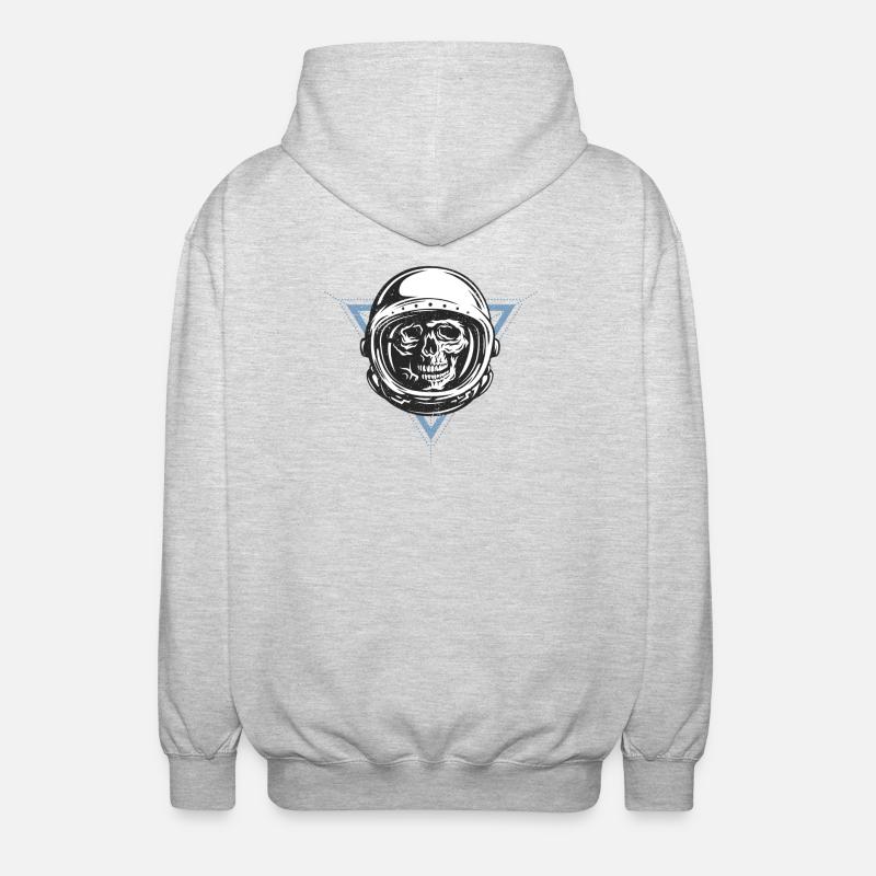 Space Monkey - Veste à capuche unisexe - gris clair chiné