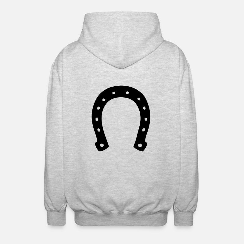 Sabots - Veste à capuche unisexe - gris clair chiné