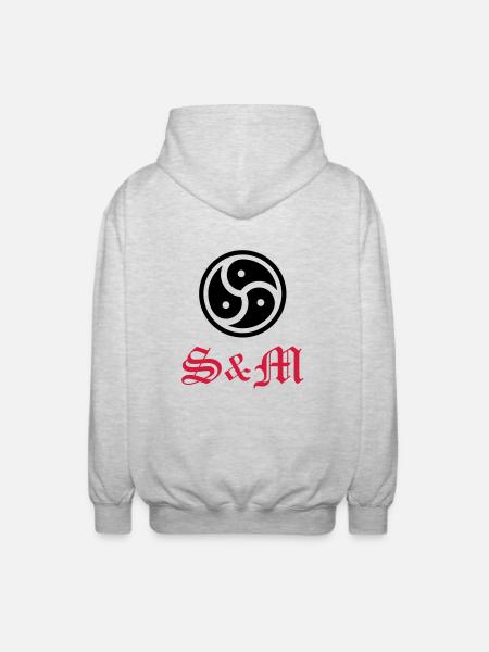 Sex__V017 - Unisex Hooded Jacket - light heather grey