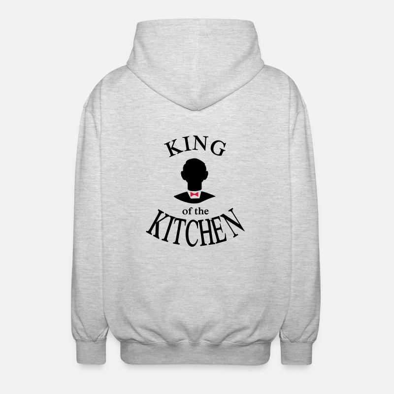 Chef - Veste à capuche unisexe - gris clair chiné