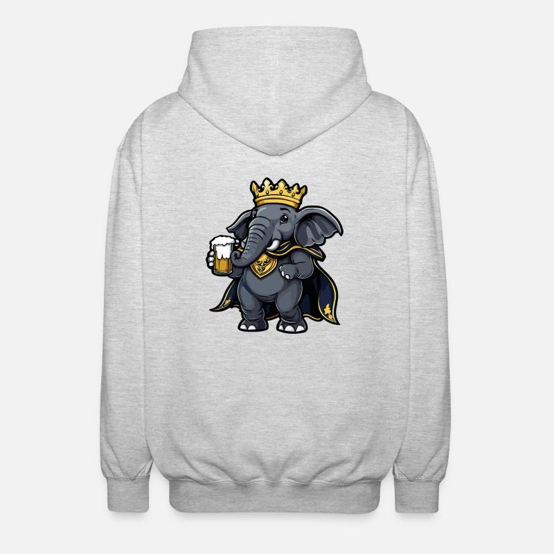 Mammut Bière Funny - Veste à capuche unisexe - gris clair chiné