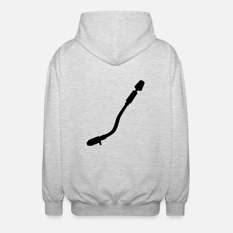 Turntable - Veste à capuche unisexe - gris clair chiné