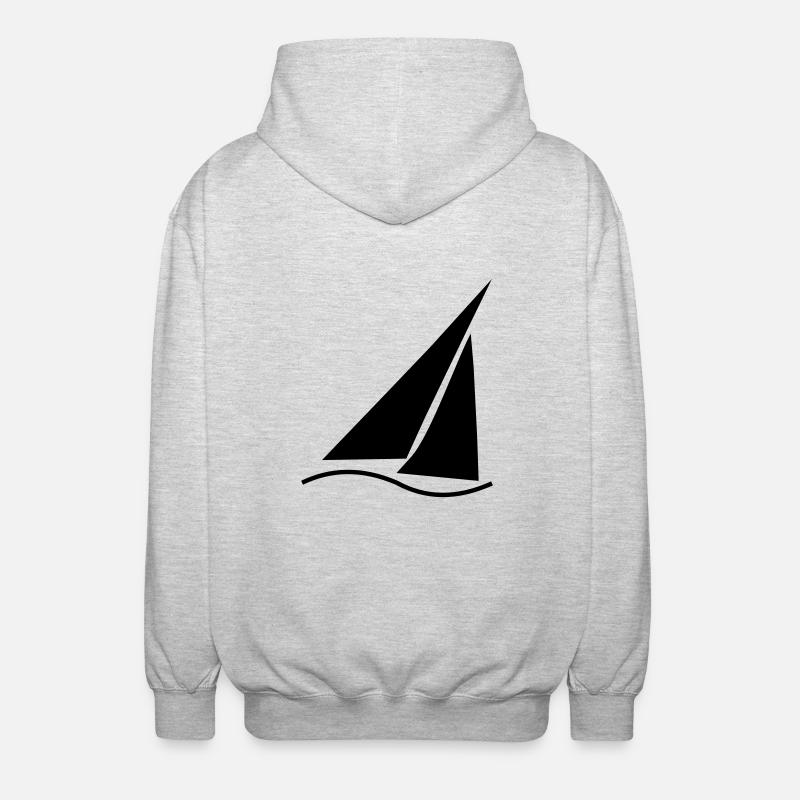 Regatta 1 - Unisex Kapuzenjacke - Hellgrau meliert