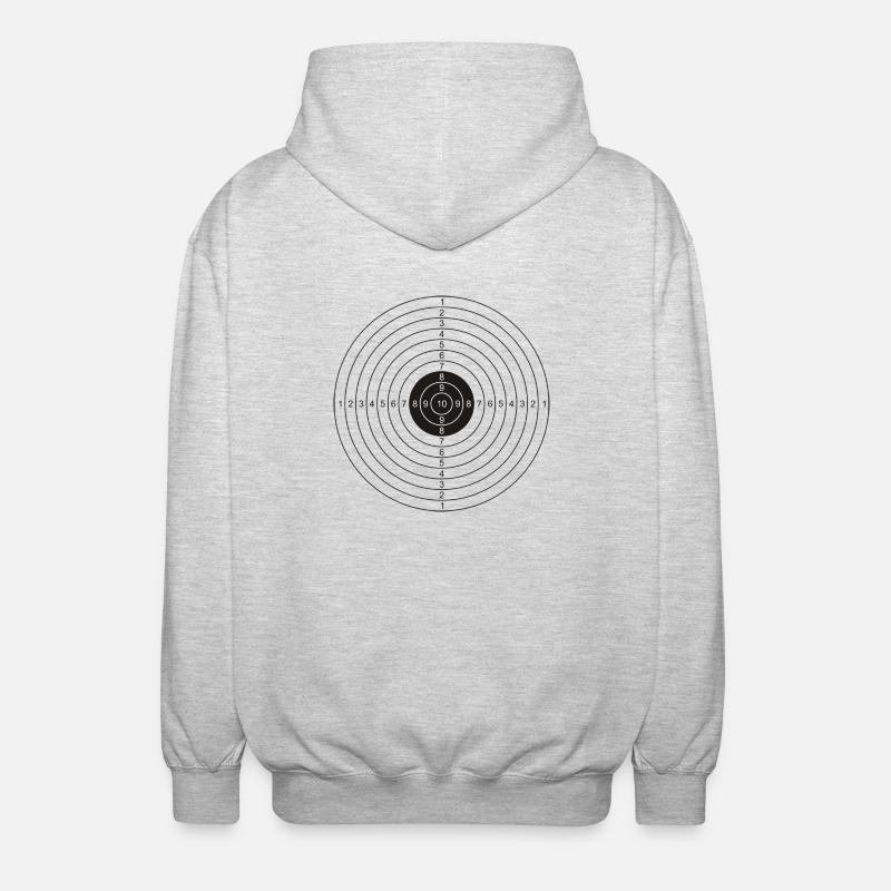 target - Unisex Hooded Jacket - light heather grey