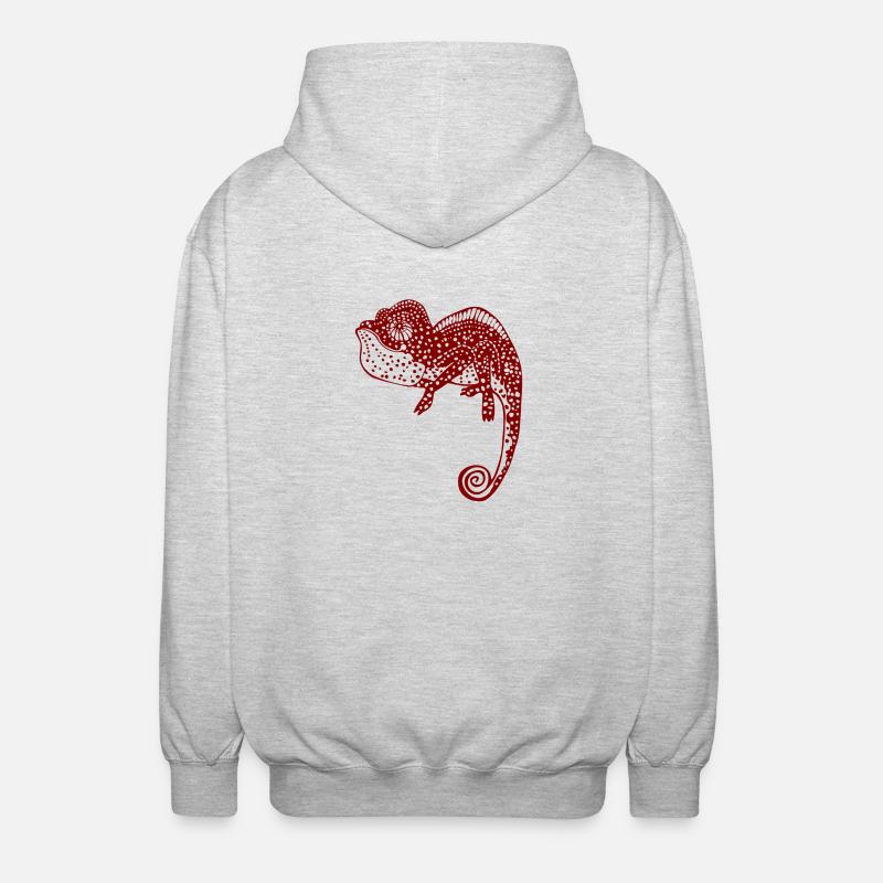 Chameleon - Unisex Hooded Jacket - light heather grey