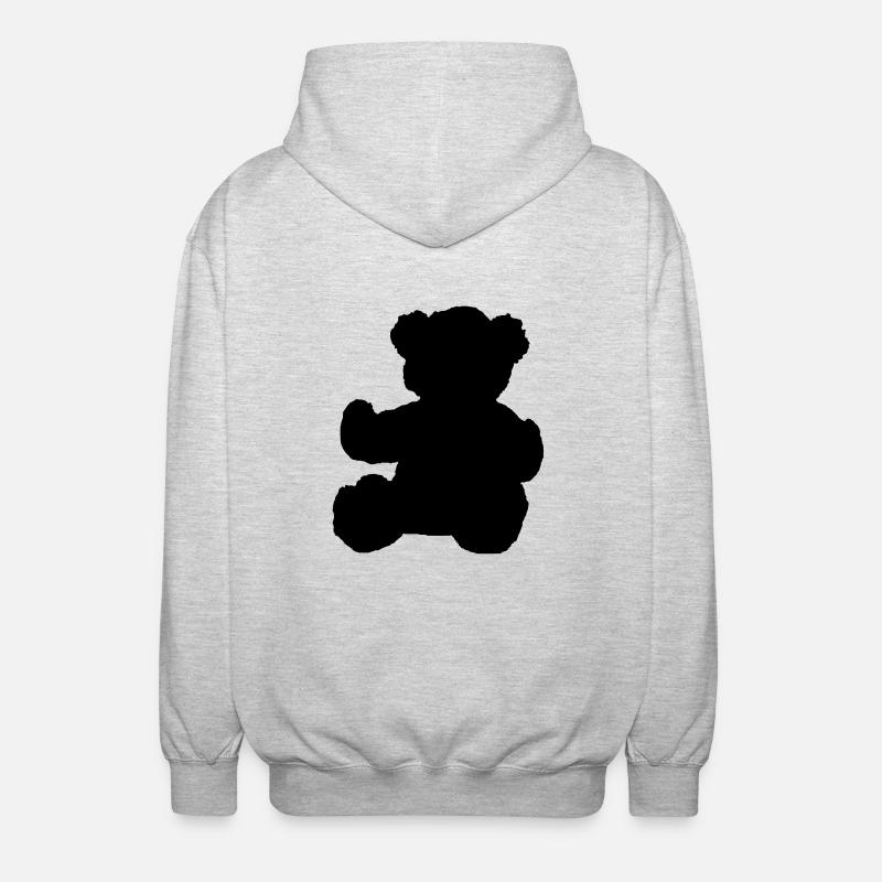 ours - Unisex Kapuzenjacke - Hellgrau meliert