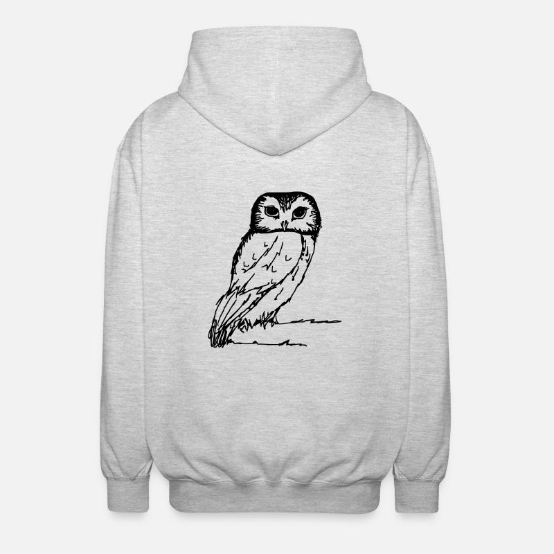 Buhu - Veste à capuche unisexe - gris clair chiné