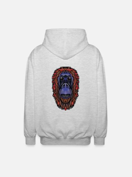 Butler by Jon Ball - Unisex Hooded Jacket - light heather grey
