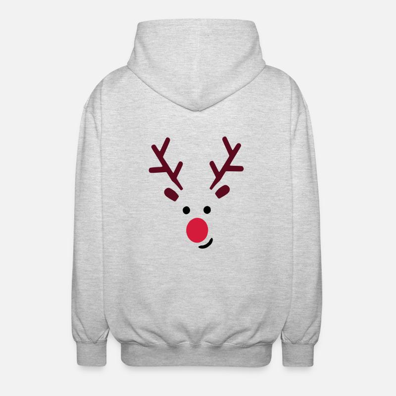 frist2 - Unisex Kapuzenjacke - Hellgrau meliert