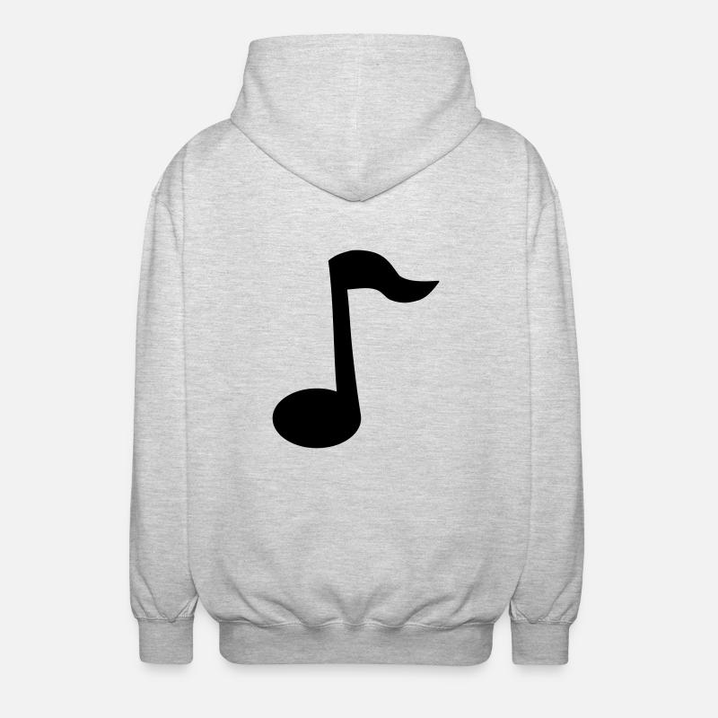 Note - Unisex Hooded Jacket - light heather grey