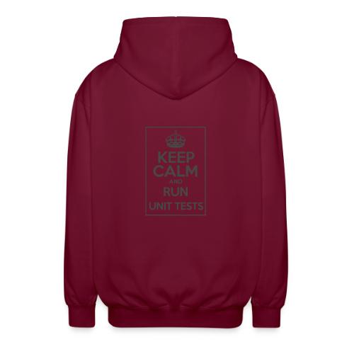Run Unit Tests - Unisex Hooded Jacket
