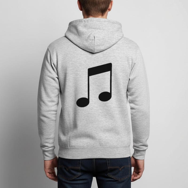 note_icon Unisex Hooded Jacket