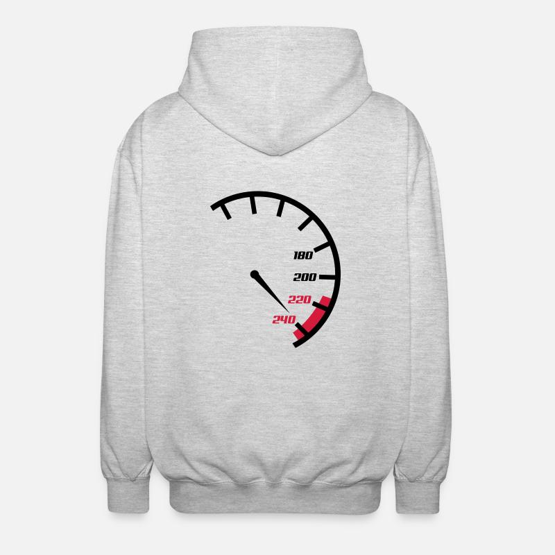 tacho - Veste à capuche unisexe - gris clair chiné