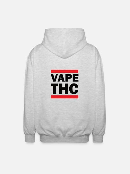 Vape THC - Unisex Hooded Jacket - light heather grey