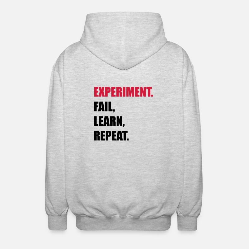 science - Veste à capuche unisexe - gris clair chiné