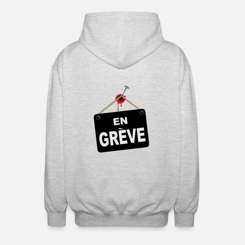Markante - Unisex Kapuzenjacke - Hellgrau meliert