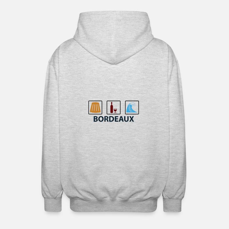 4E38A3C7 7F51 4AE2 8DB2 D392A13B913A - Unisex Hooded Jacket - light heather grey