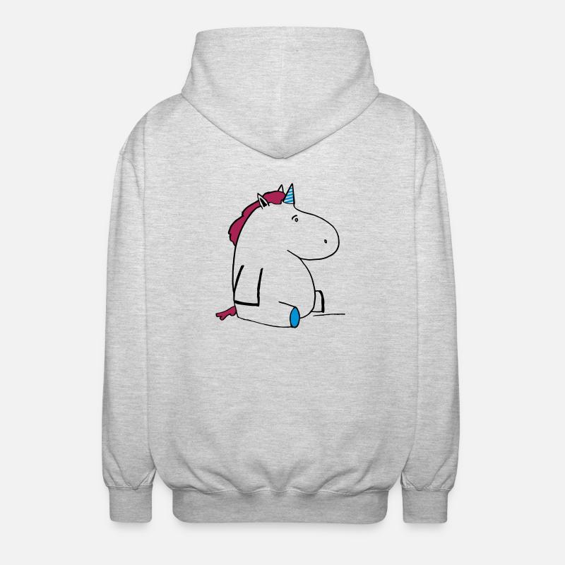 Pummelhorn Rotten - Veste à capuche unisexe - gris clair chiné