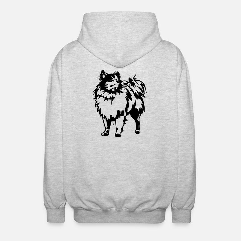 Sharp - Unisex Hooded Jacket - light heather grey