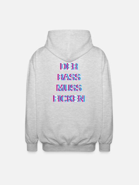 Hardtekk Tekk - Veste à capuche unisexe - gris clair chiné