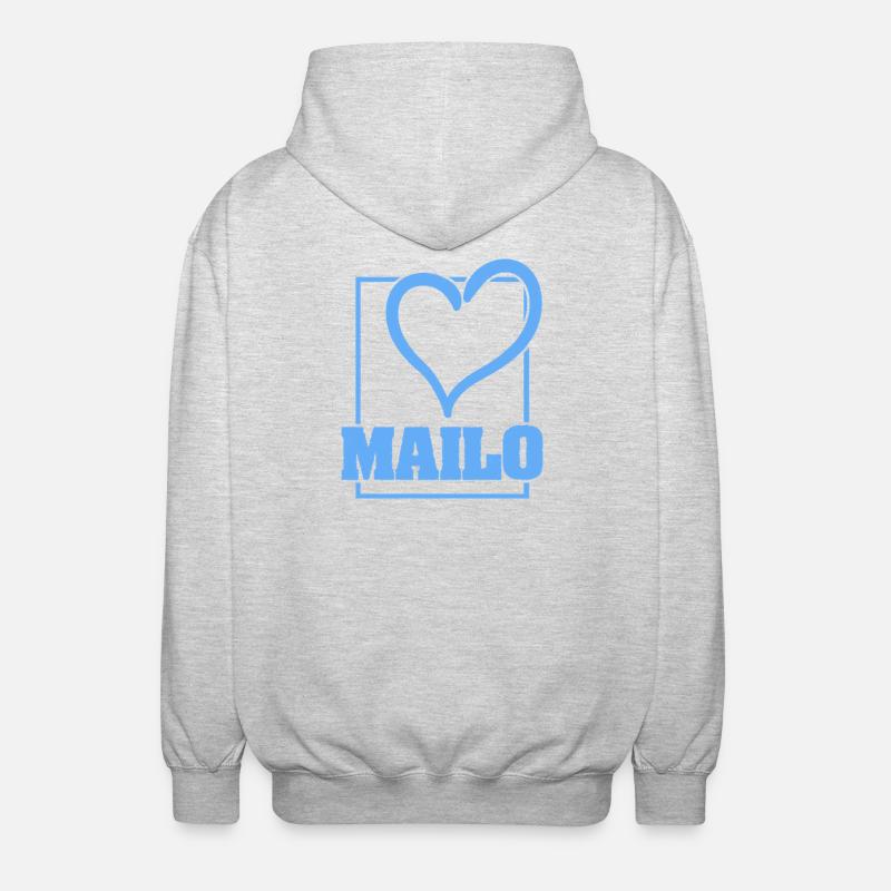 Bachelor Mailo - Unisex Hooded Jacket - light heather grey