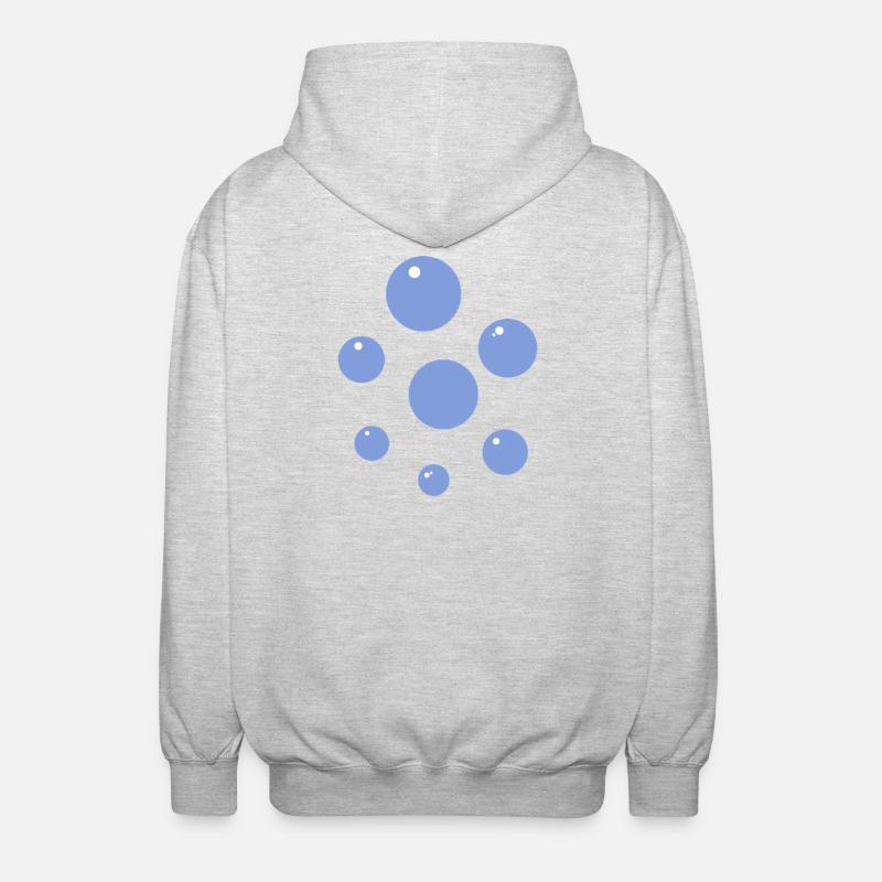 Bulle - Veste à capuche unisexe - gris clair chiné