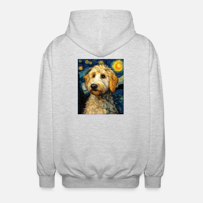 Havanese - Unisex Hooded Jacket - light heather grey