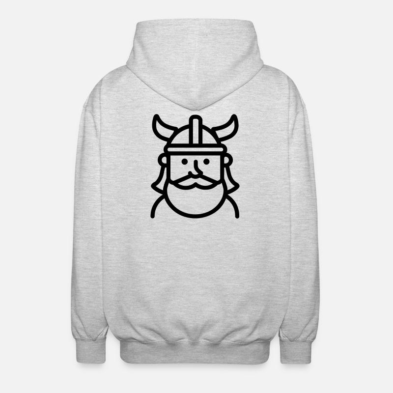Viking - Unisex Hooded Jacket - light heather grey