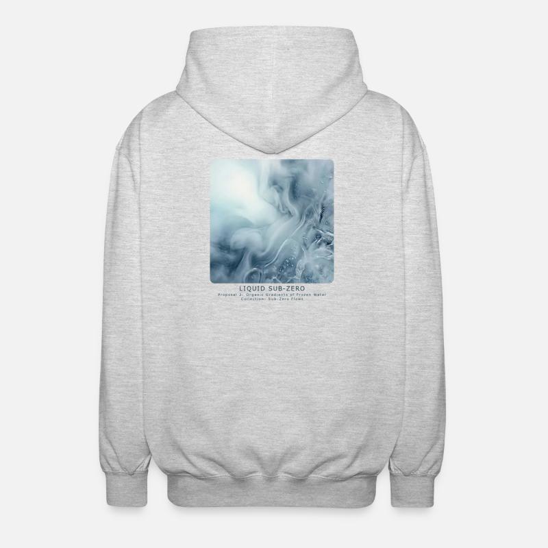 Liquid Sub-Zero - Unisex Hooded Jacket - light heather grey