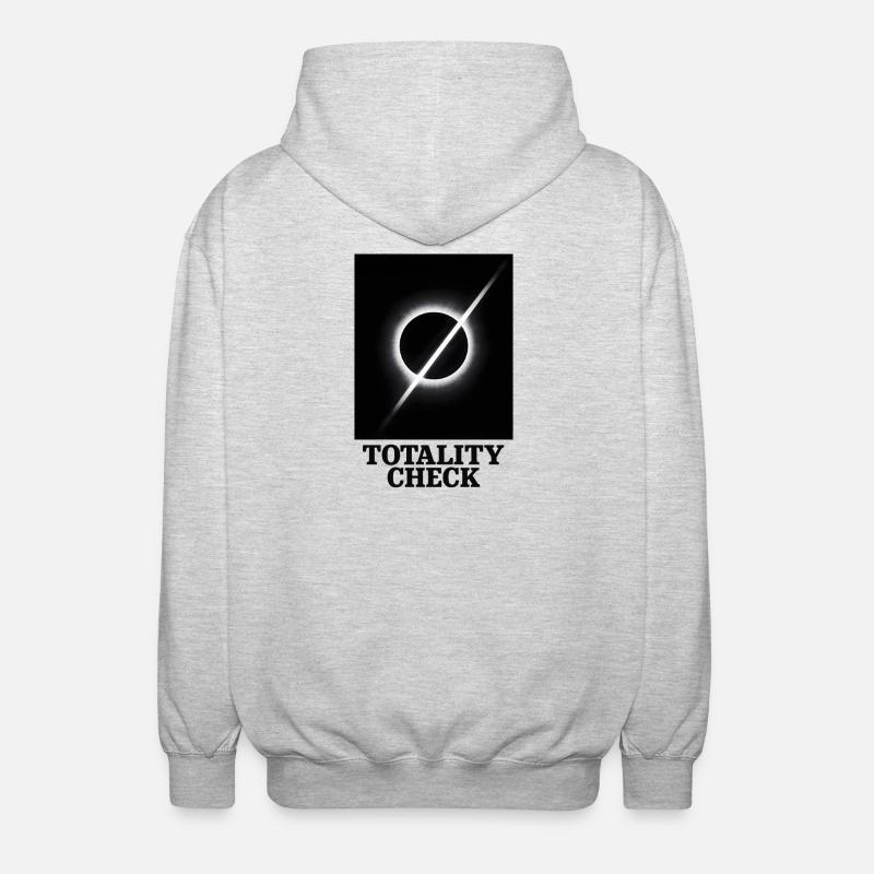 Totalité vérifiée | Eclipse - Veste à capuche unisexe - gris clair chiné