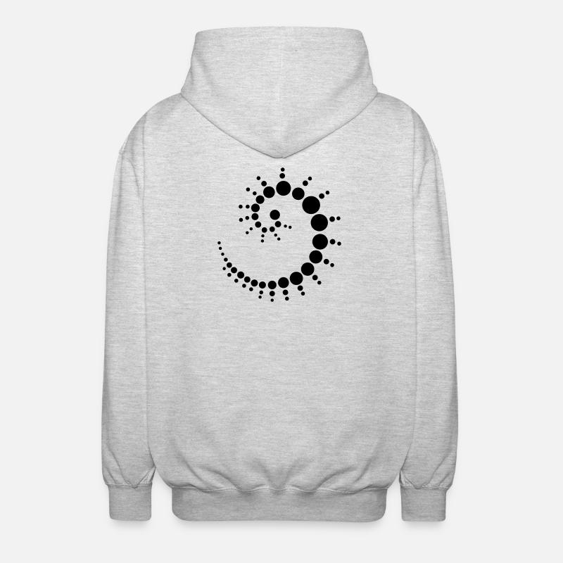 fossil - Unisex Hooded Jacket - light heather grey