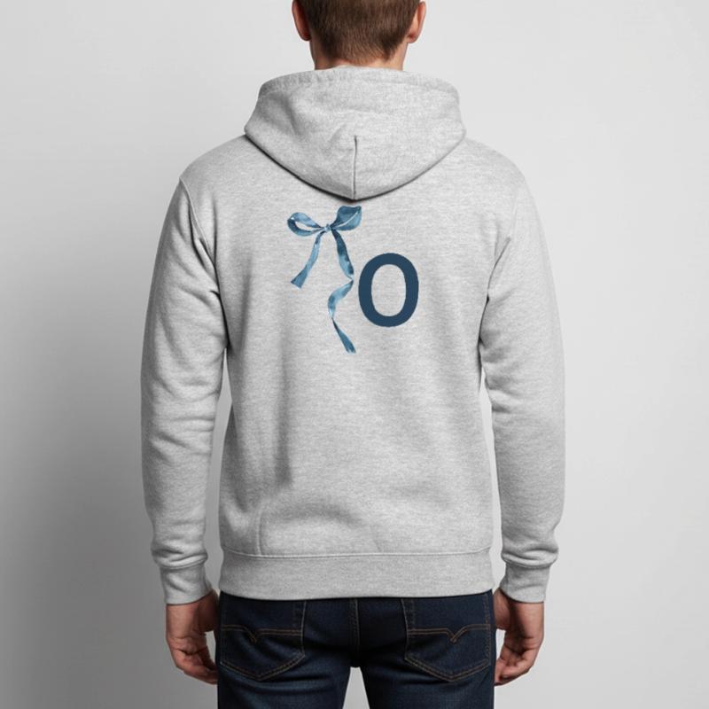 Monogramm oder Geschenkidee Unisex Kapuzenjacke