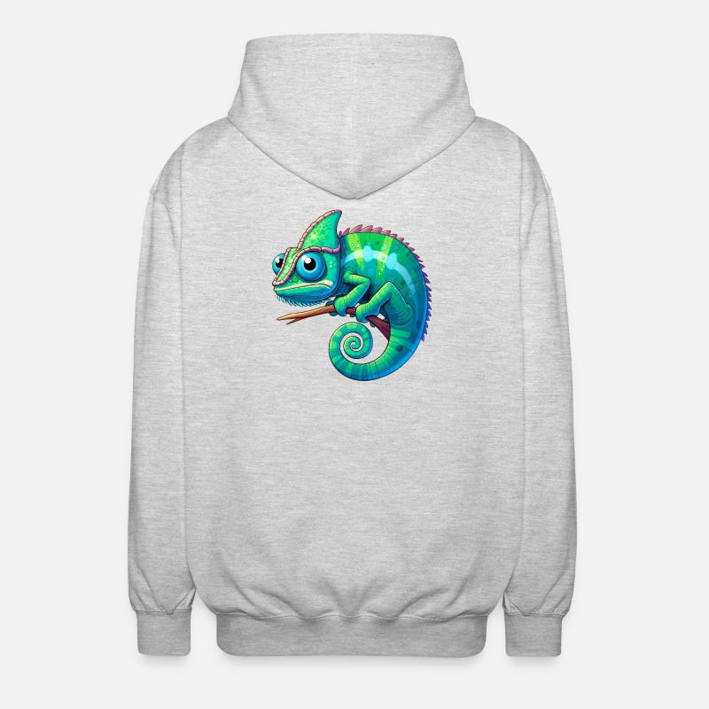 Chameleon - Unisex Hooded Jacket - light heather grey