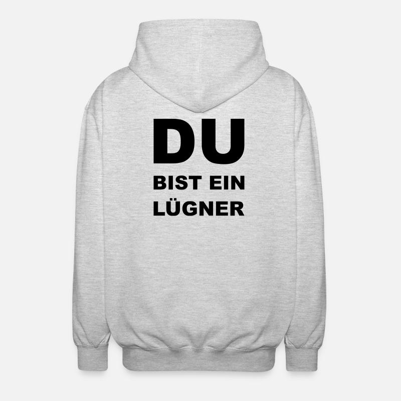 Lugner - Unisex Hooded Jacket - light heather grey
