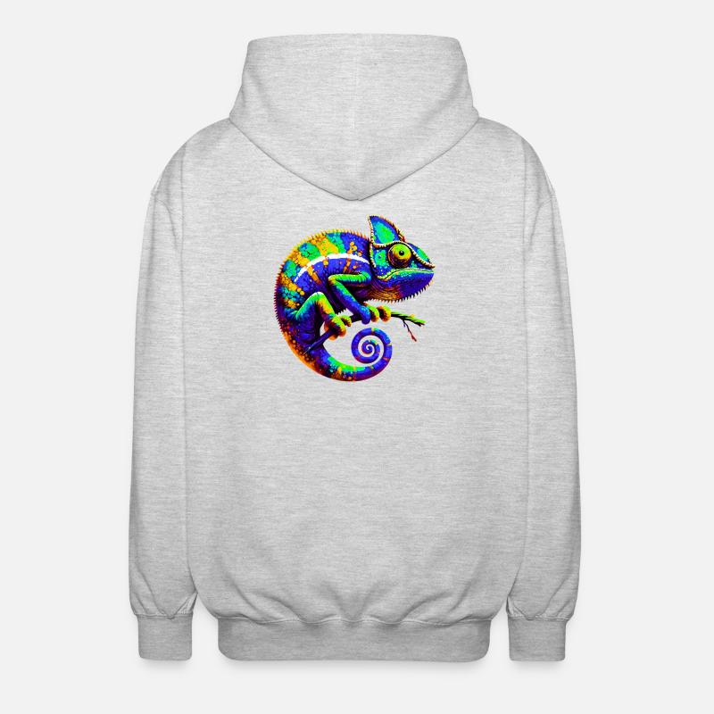 Chameleon - Unisex Hooded Jacket - light heather grey