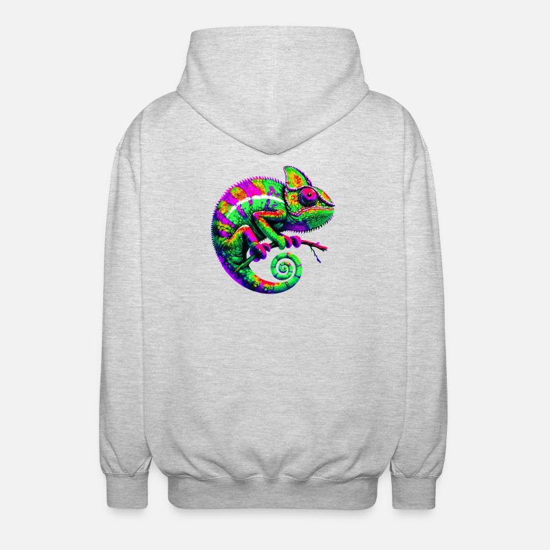 Chameleon - Unisex Hooded Jacket - light heather grey