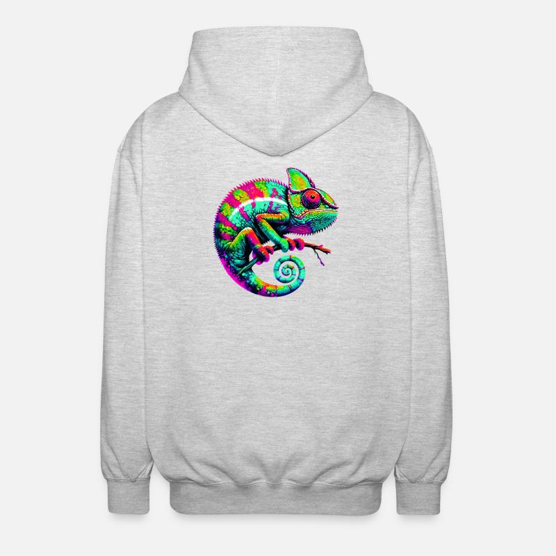 Chameleon - Unisex Hooded Jacket - light heather grey