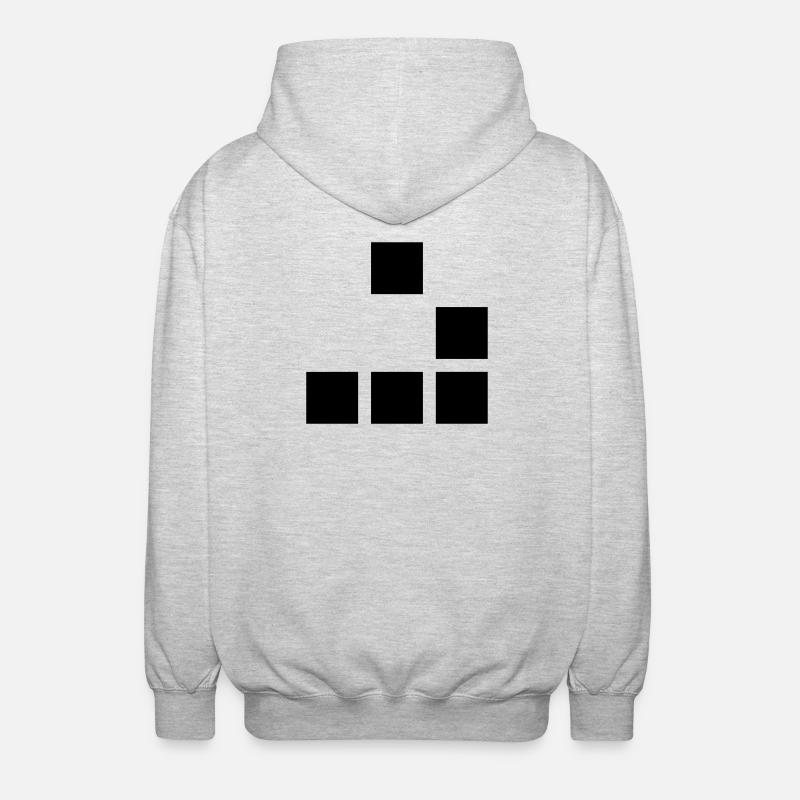 Planeur - Veste à capuche unisexe - gris clair chiné