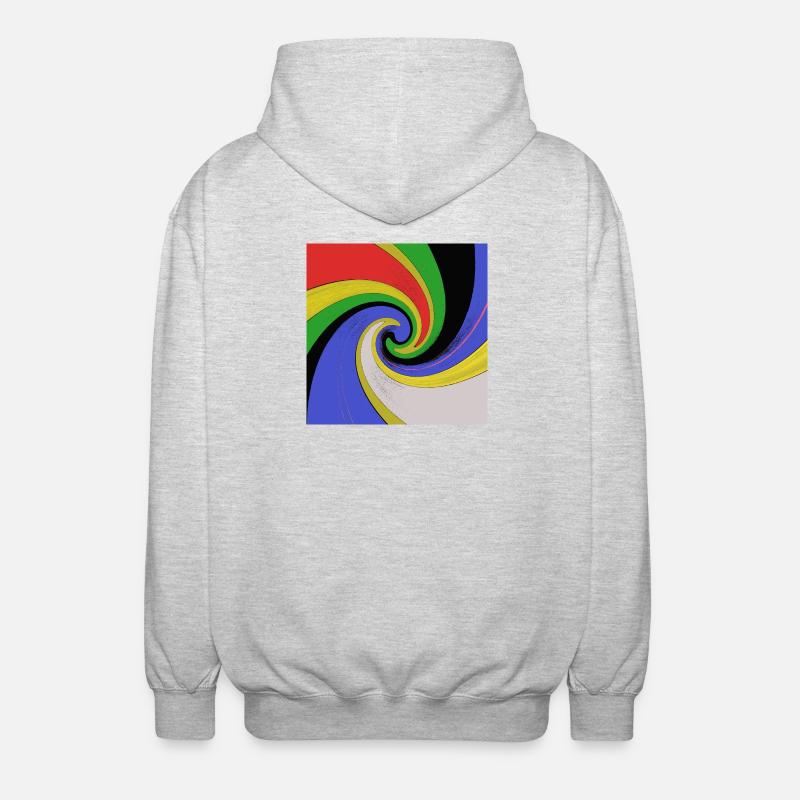 Vortex pop art100 - Veste à capuche unisexe - gris clair chiné