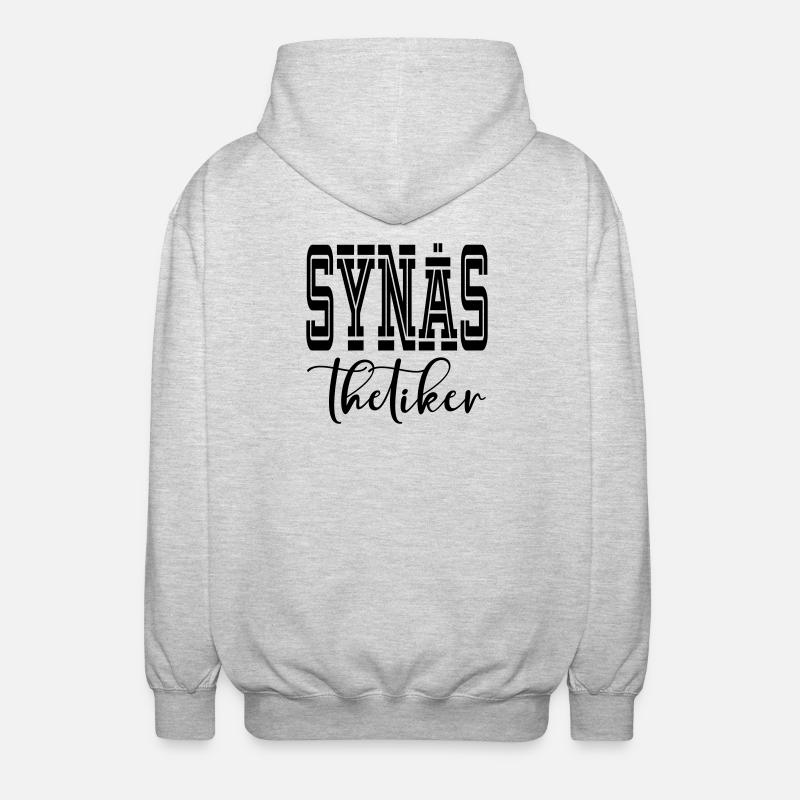 Synästhetiker - Unisex Kapuzenjacke - Hellgrau meliert