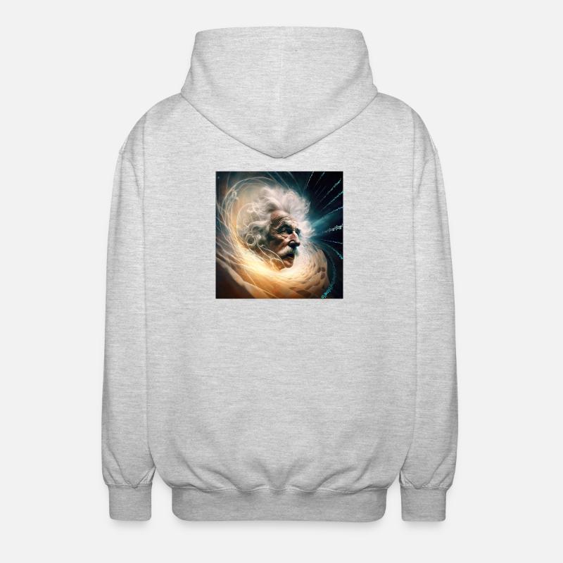 Albert MC2 - Unisex Kapuzenjacke - Hellgrau meliert