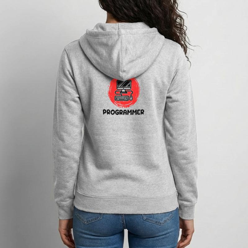 Computer Developer Programmierer Code Skripting Unisex Kapuzenjacke