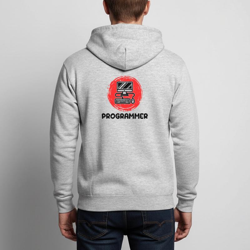 Computer Developer Programmierer Code Skripting Unisex Kapuzenjacke
