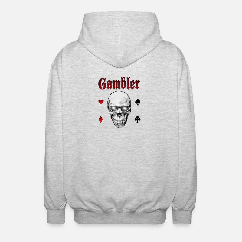 Player - Unisex Hooded Jacket - light heather grey