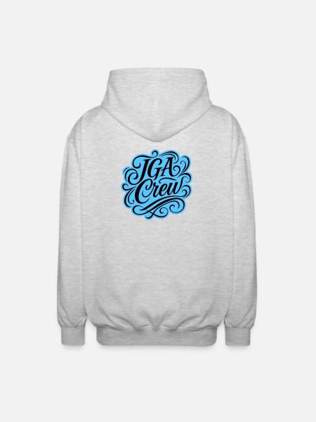 Jga Crew Junggesellenabschied - Unisex Kapuzenjacke - Hellgrau meliert