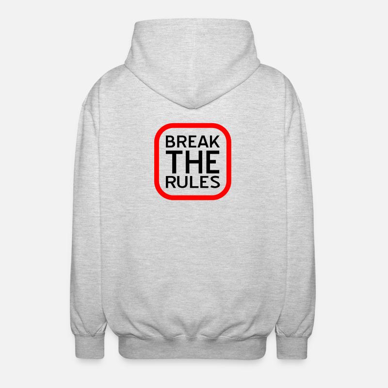 Regulate - Unisex Hooded Jacket - light heather grey