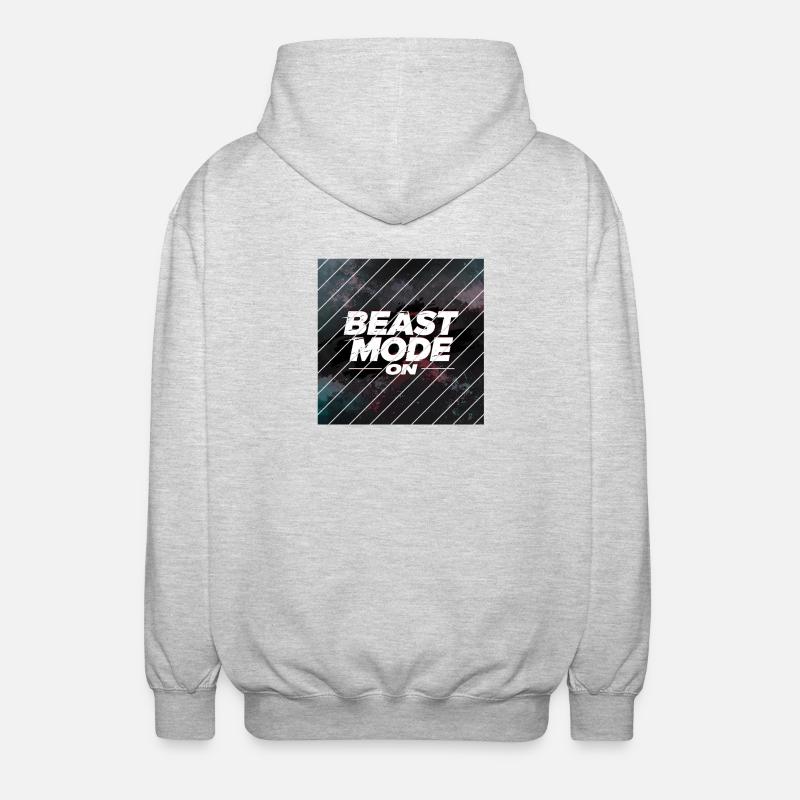 Beast Mod... On - Veste à capuche unisexe - gris clair chiné