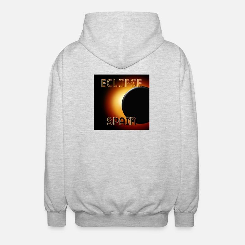 ECLIPSE SPAIN August 2026 - Unisex Hooded Jacket - light heather grey