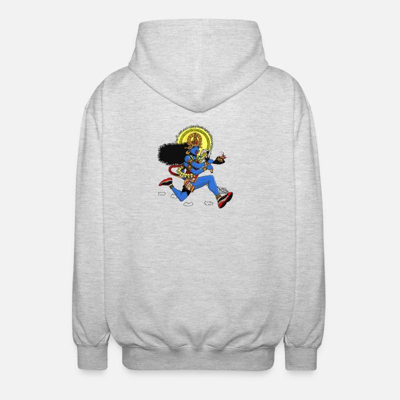 Kali runner - Felpa unisex con cappuccio - grigio chiaro melange